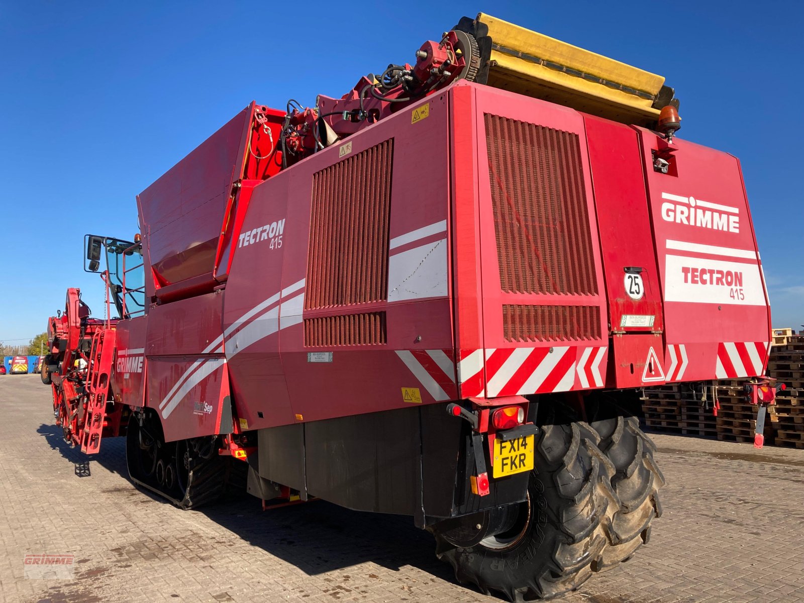 Kartoffelvollernter tip Grimme TECTRON 415, Gebrauchtmaschine in Boston (Poză 12)