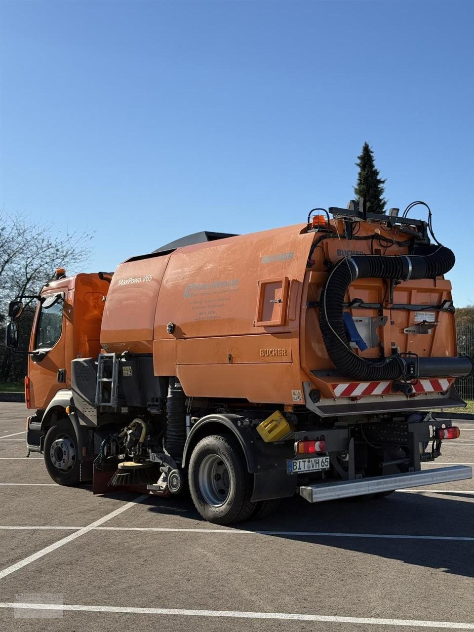 Kehrmaschine van het type Bucher V65h, Gebrauchtmaschine in Prüm (Foto 3)