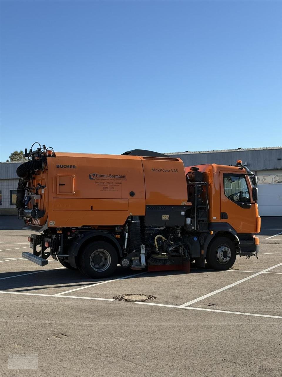 Kehrmaschine van het type Bucher V65h, Gebrauchtmaschine in Prüm (Foto 5)