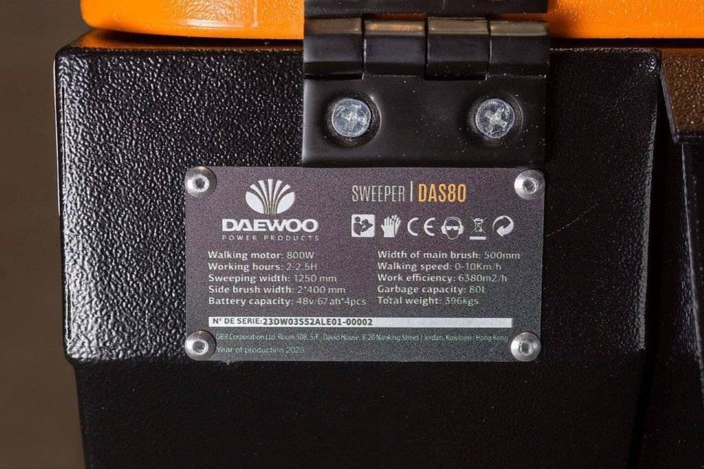 Kehrmaschine Türe ait Daewoo DAS80 Zit, Neumaschine içinde Antwerpen (resim 7)