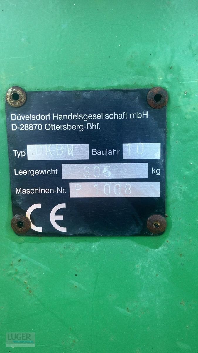 Kehrmaschine des Typs Düvelsdorf DKBW, Gebrauchtmaschine in Niederkappel (Bild 3)