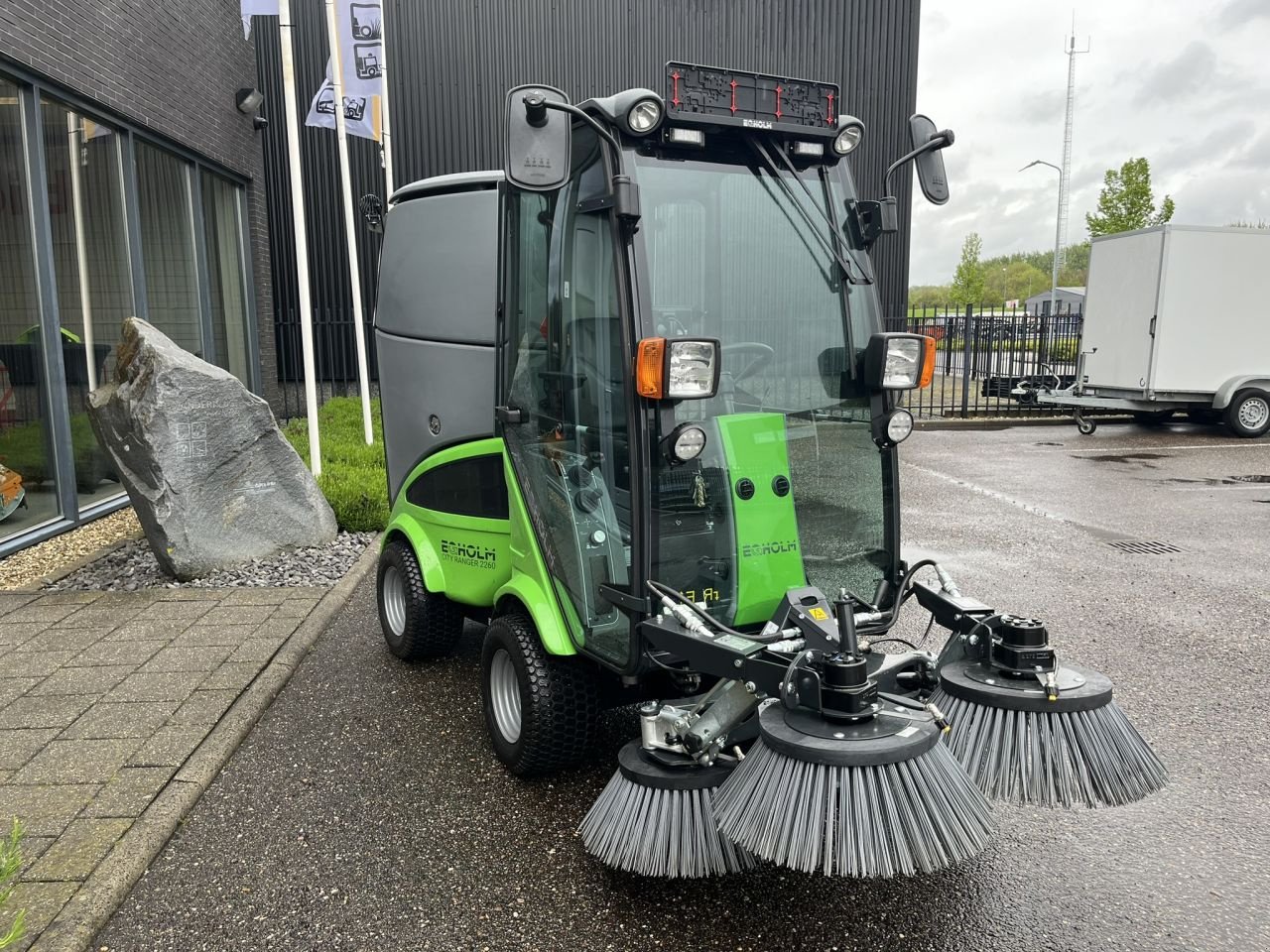 Kehrmaschine van het type Egholm CITY RANGER 2260, Gebrauchtmaschine in Stellendam (Foto 10)