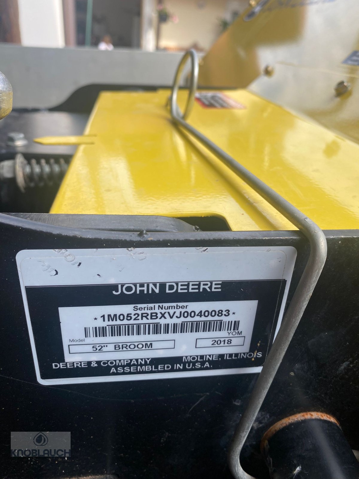 Kehrmaschine des Typs John Deere 52 Quick Hitch Broom, Gebrauchtmaschine in Ringsheim (Bild 8)