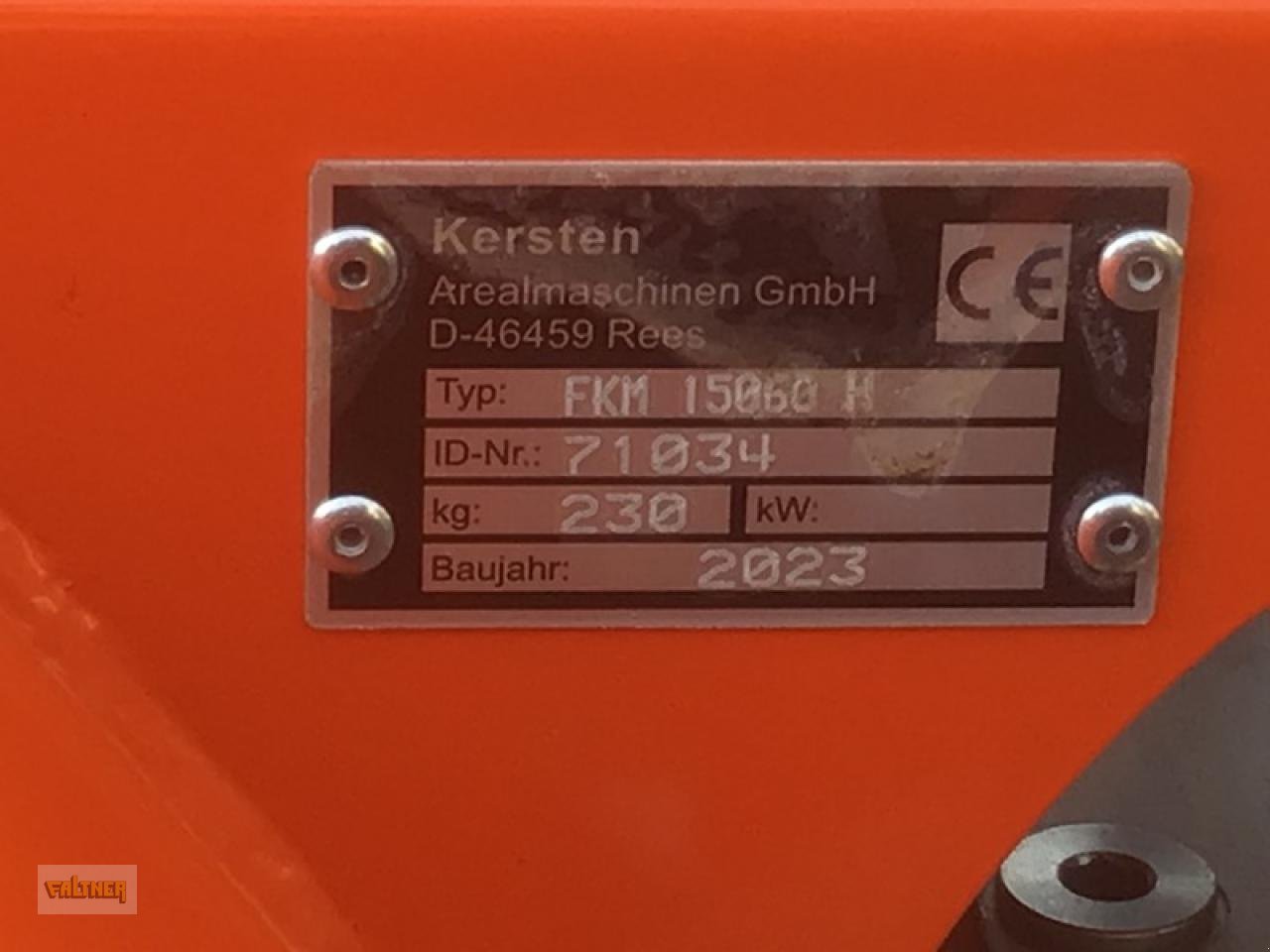 Kehrmaschine от тип Kersten FKM 15060 H, Gebrauchtmaschine в Büchlberg (Снимка 6)