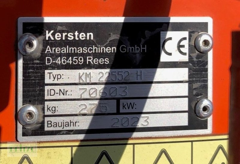 Kehrmaschine typu Kersten KM 22552 H, Neumaschine w Bruckmühl (Zdjęcie 7)