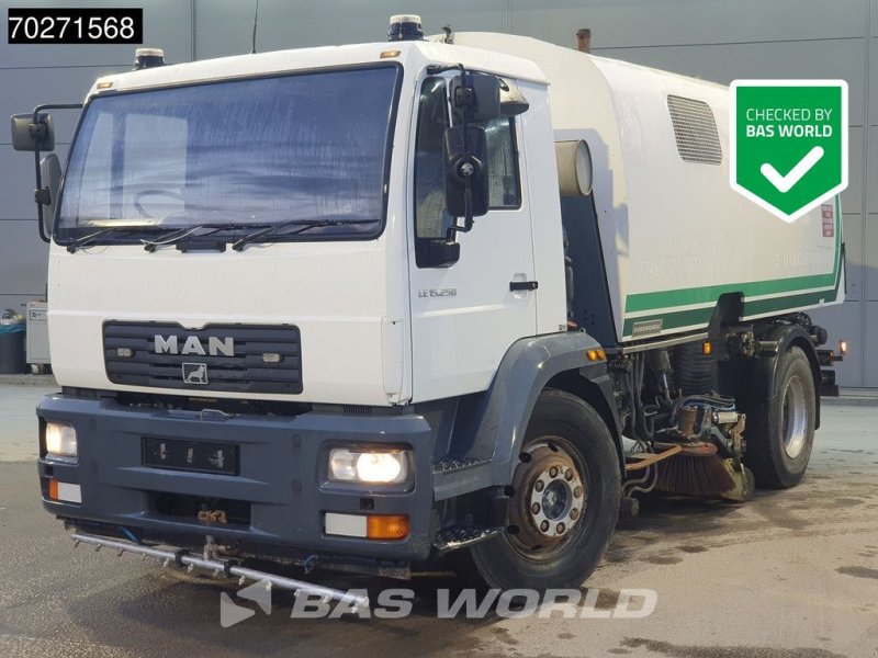 Kehrmaschine del tipo MAN LE 15.250 4X2 Eurovoirie Sweeper Manual Steelsuspension Euro 3, Gebrauchtmaschine en Veghel (Imagen 1)