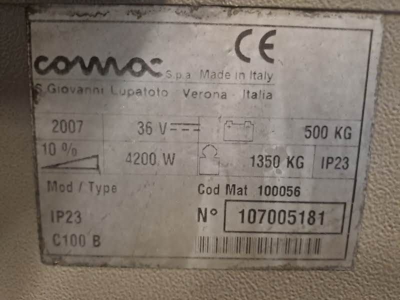 Kehrmaschine του τύπου Sonstige Comac C100B, Gebrauchtmaschine σε Waregem (Φωτογραφία 7)