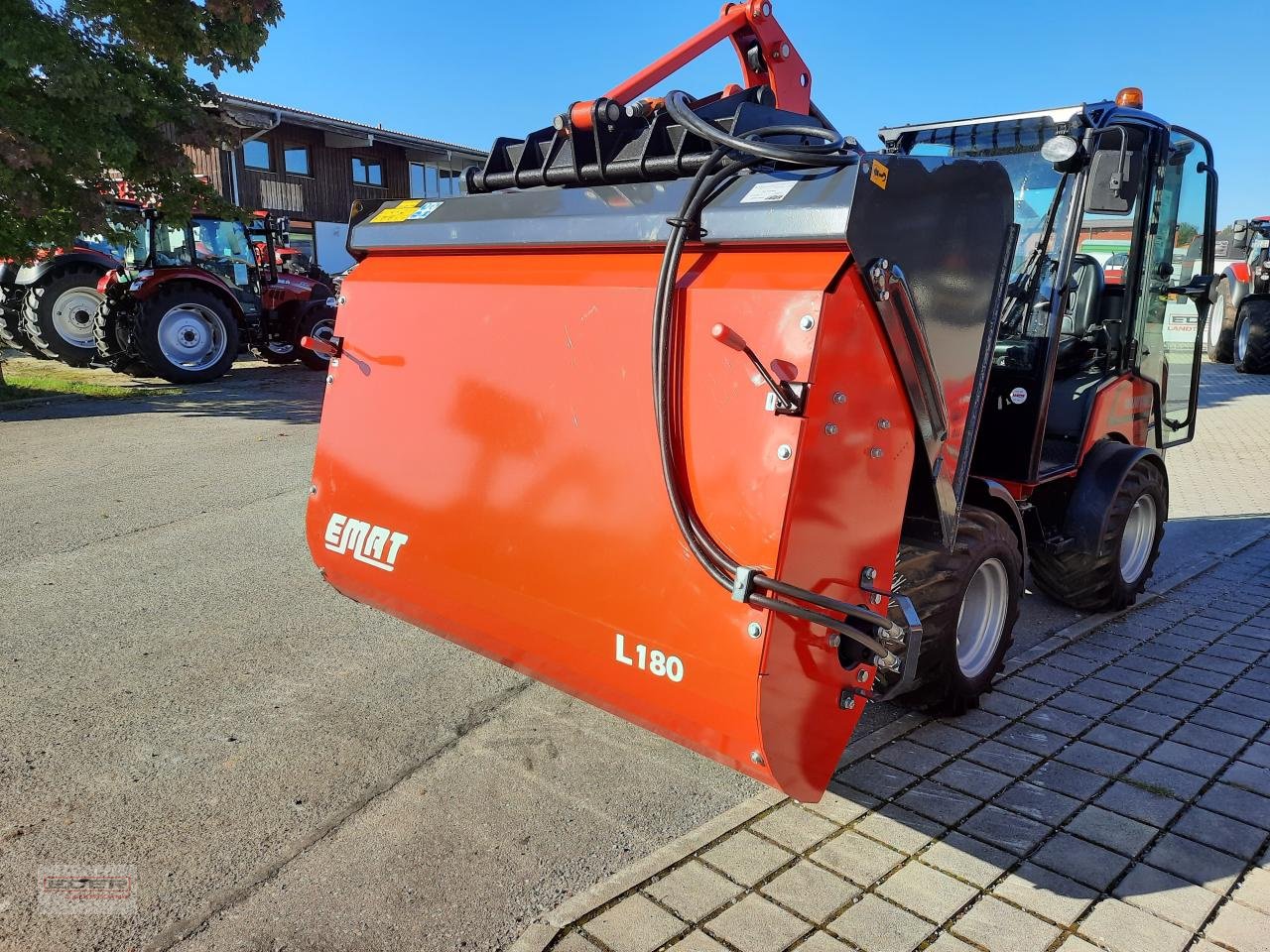 Kehrmaschine Türe ait Sonstige Emat Twister L180, Neumaschine içinde Tuntenhausen (resim 11)