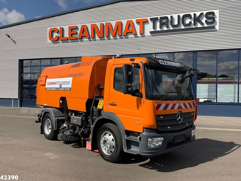 Kehrmaschine van het type Sonstige Mercedes Benz Atego 1321 Bucher Cityfant 6000 Just 49.567 km!, Gebrauchtmaschine in ANDELST (Foto 7)