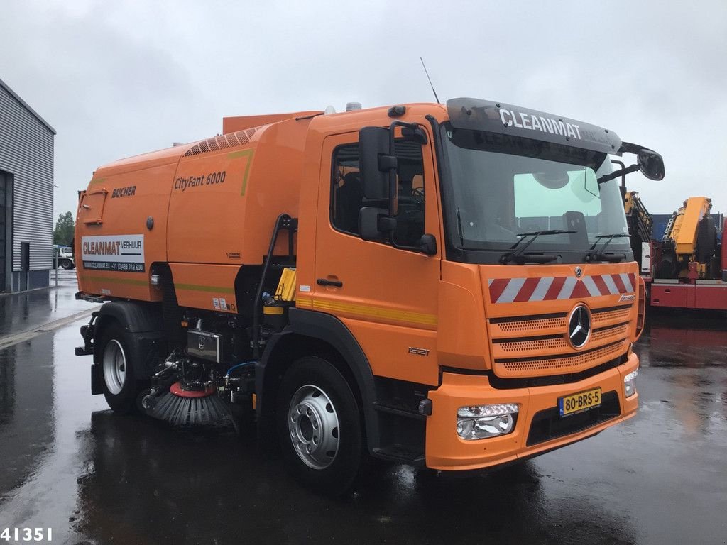 Kehrmaschine van het type Sonstige Mercedes Benz Atego 1521 Bucher Cityfant 6000 Just 51.525 km!, Gebrauchtmaschine in ANDELST (Foto 8)