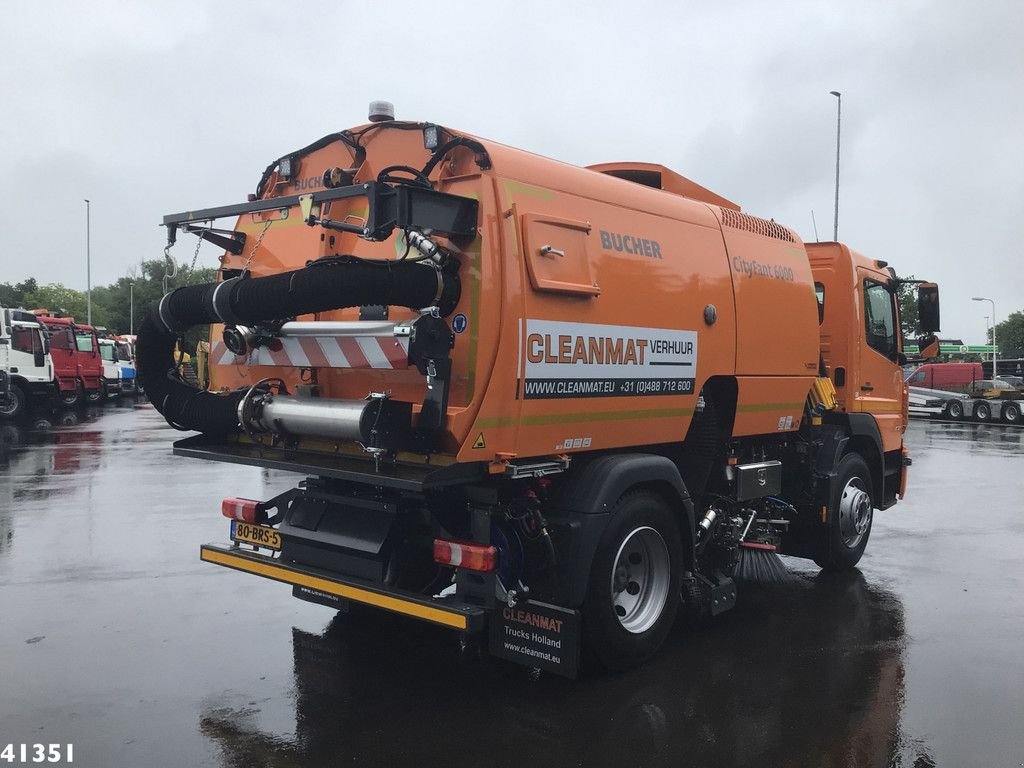 Kehrmaschine van het type Sonstige Mercedes Benz Atego 1521 Bucher Cityfant 6000 Just 51.525 km!, Gebrauchtmaschine in ANDELST (Foto 7)