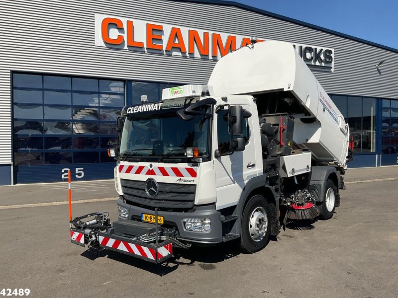 Kehrmaschine Türe ait Sonstige Mercedes Benz Atego 1524 LKO Bucher Cityfant 6000 Hydrostaat, Gebrauchtmaschine içinde ANDELST (resim 1)