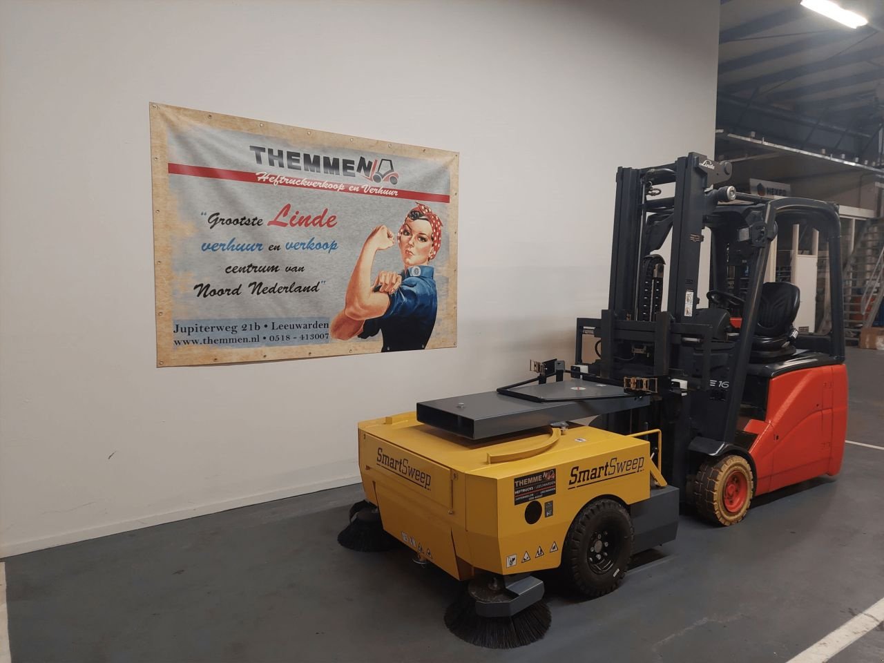 Kehrmaschine tipa Sonstige SmartSweep heftruck veegmachine, Gebrauchtmaschine u Leeuwarden (Slika 3)