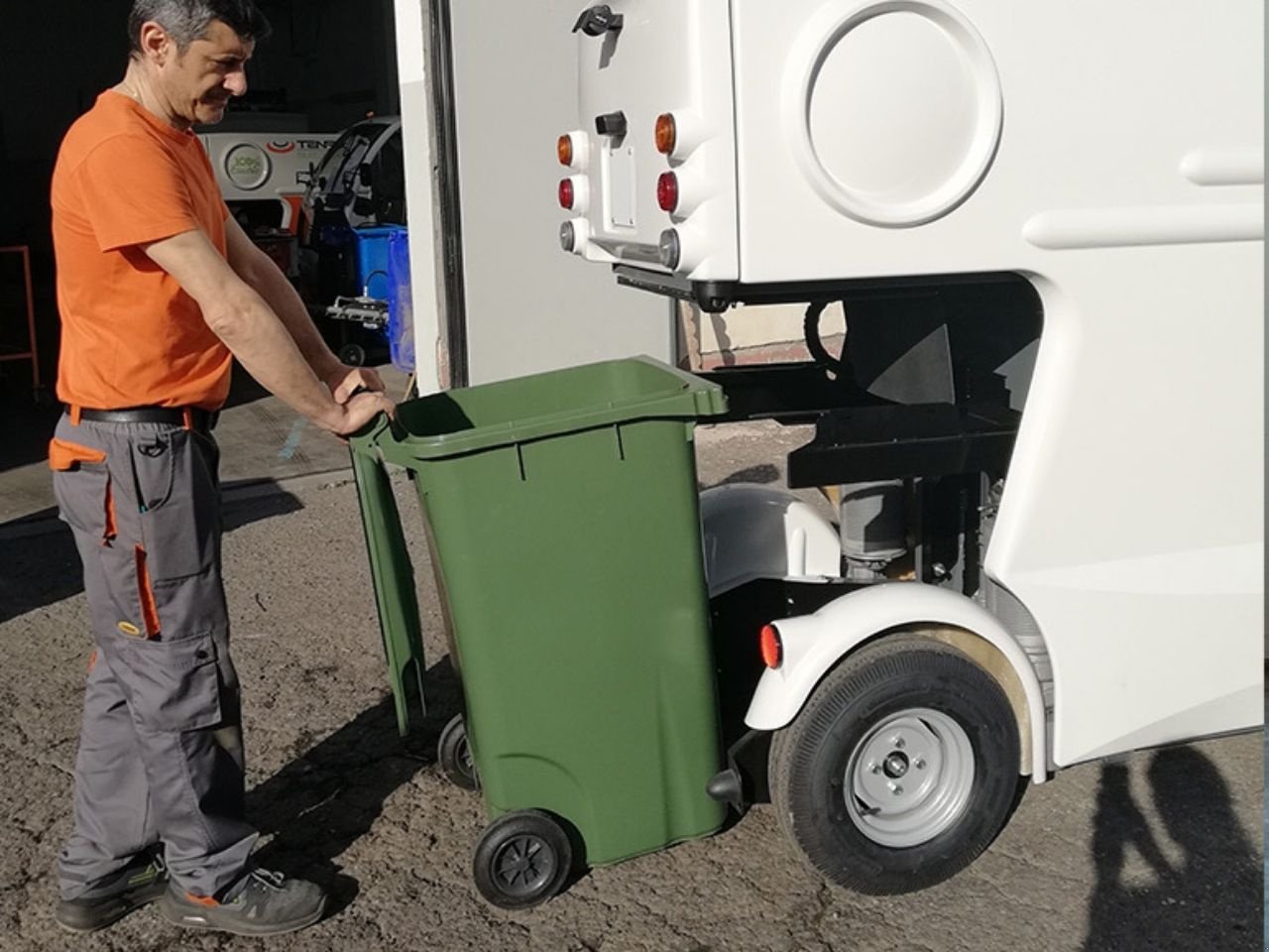 Kehrmaschine van het type Sonstige Tenax Electra 1.0, Neumaschine in Barneveld (Foto 10)