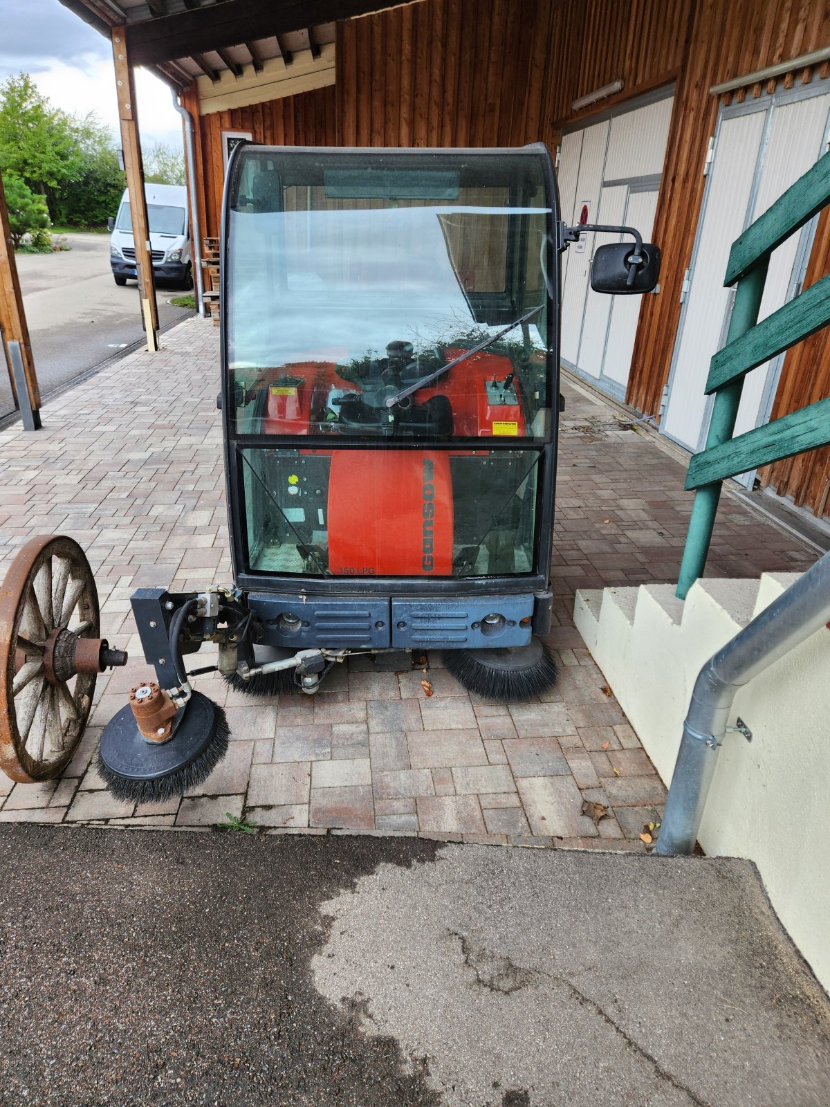 Kehrsaugmaschine van het type Gansow 150 LPG, Gebrauchtmaschine in Weichs (Foto 1)