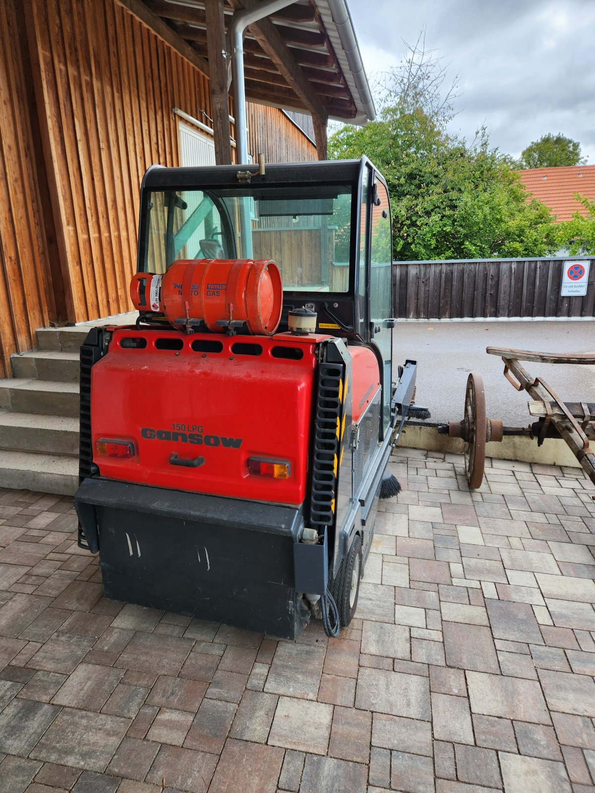 Kehrsaugmaschine van het type Gansow 150 LPG, Gebrauchtmaschine in Weichs (Foto 2)