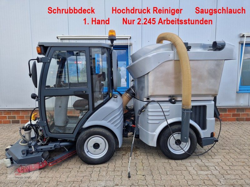 Kehrsaugmaschine типа Hako CityCleaner 1200 Schrubbdeck Sauger + HDReiniger, Gebrauchtmaschine в Sottrum