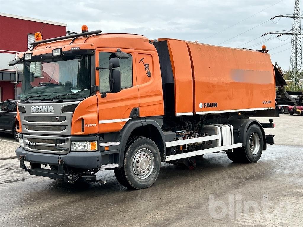 Kehrsaugmaschine van het type Scania Viajet 6R - M, Gebrauchtmaschine in Düsseldorf (Foto 2)