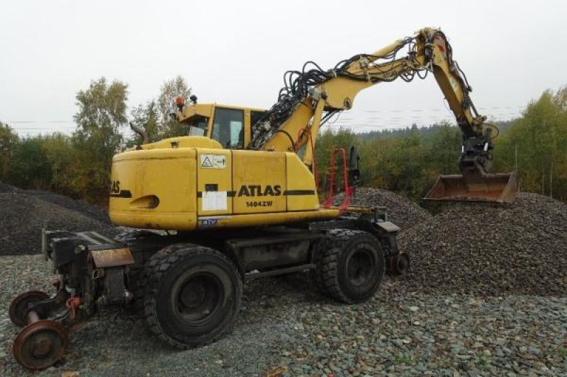 Kettenbagger van het type Atlas 1404 ZW Rail Road, Gebrauchtmaschine in Sorée (Foto 4)