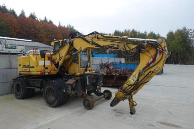 Kettenbagger van het type Atlas 1404 ZW Rail Road, Gebrauchtmaschine in Sorée (Foto 1)