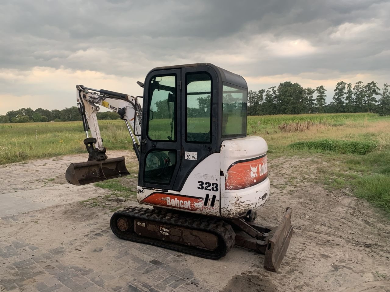 Kettenbagger tipa Bobcat 328, Gebrauchtmaschine u Veessen (Slika 6)