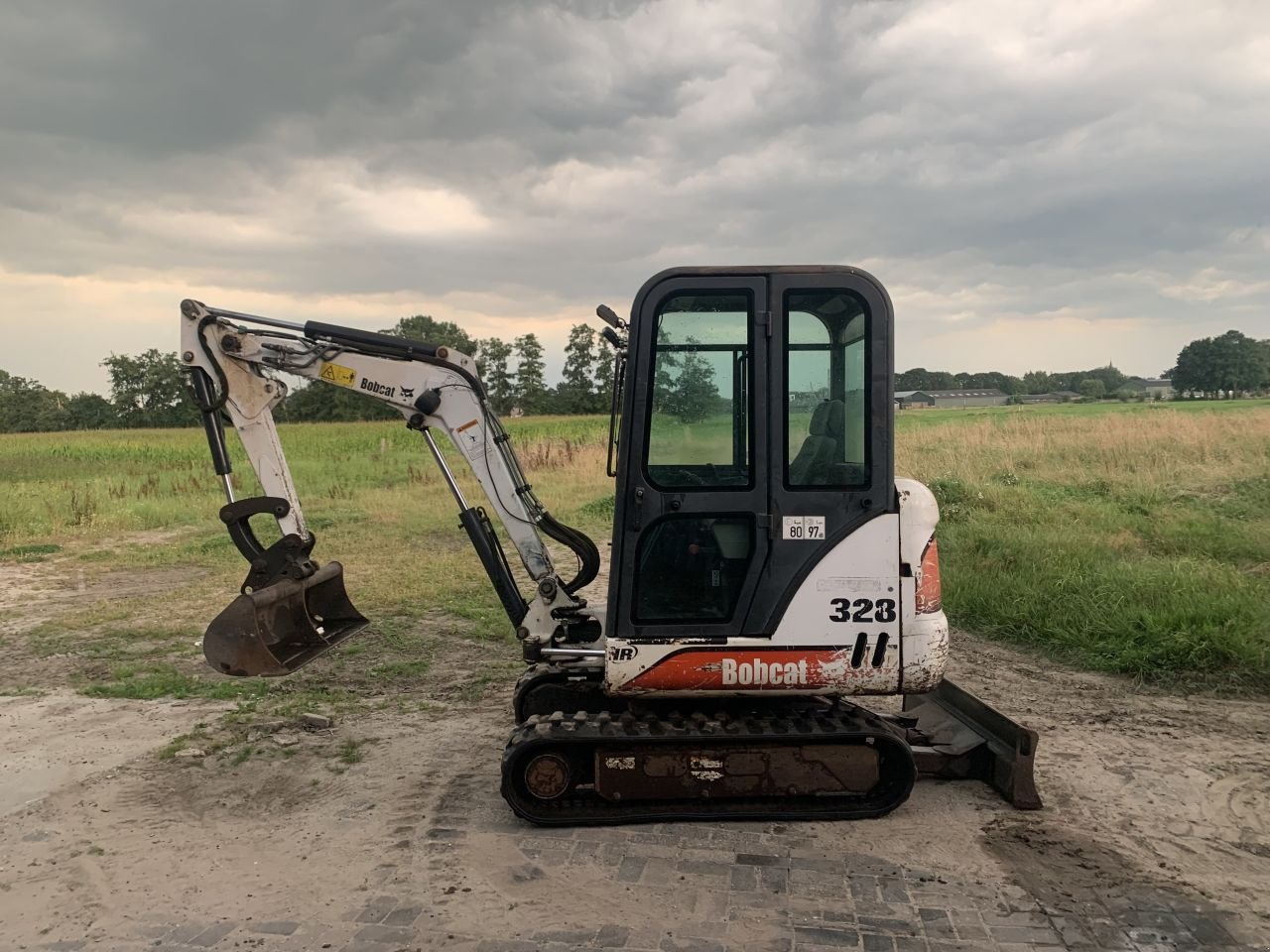 Kettenbagger del tipo Bobcat 328, Gebrauchtmaschine en Veessen (Imagen 4)