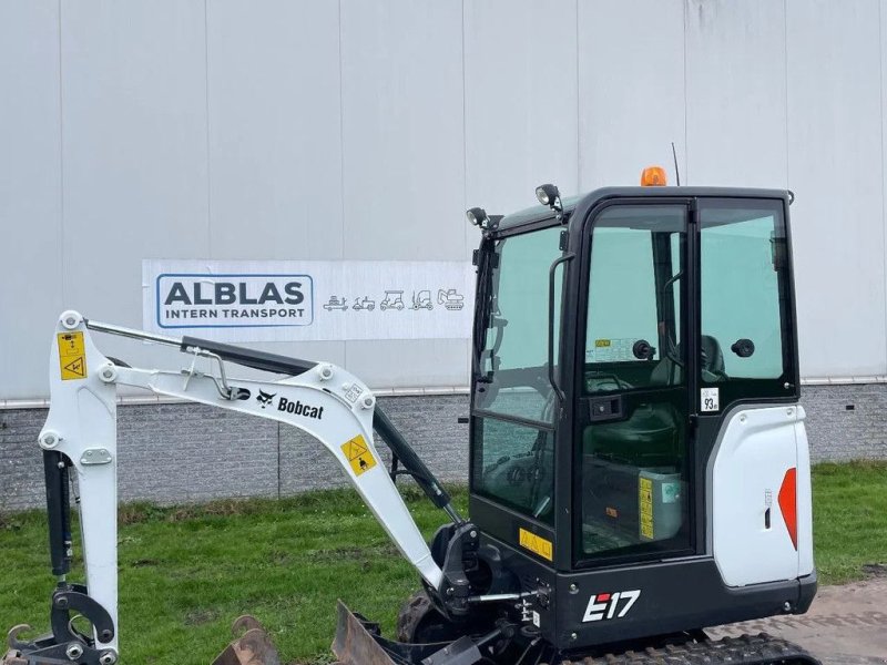 Kettenbagger van het type Bobcat E17 minigraver Hydr snelwissel BJ 2022 met 219 uur!, Gebrauchtmaschine in Kwintsheul (Foto 1)