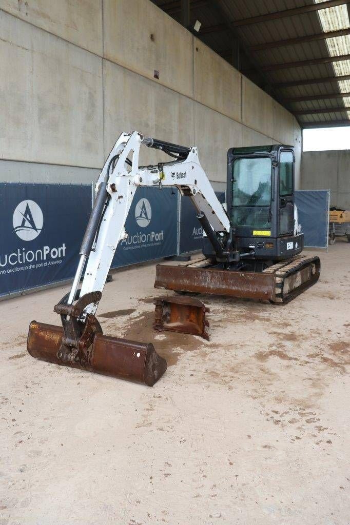 Kettenbagger du type Bobcat E50 Compact Excavator, Gebrauchtmaschine en Antwerpen (Photo 10)