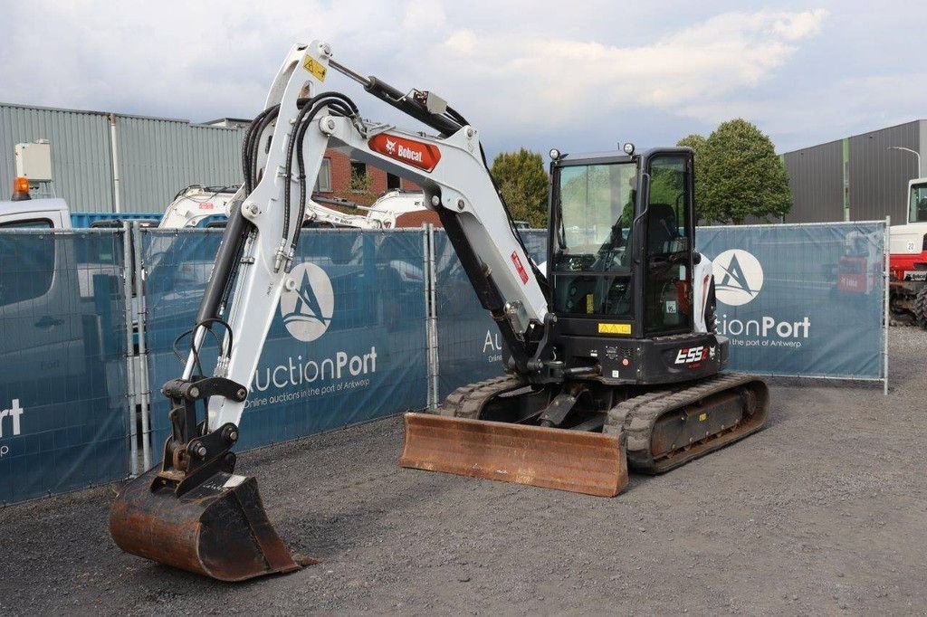 Kettenbagger a típus Bobcat E55z, Gebrauchtmaschine ekkor: Antwerpen (Kép 9)