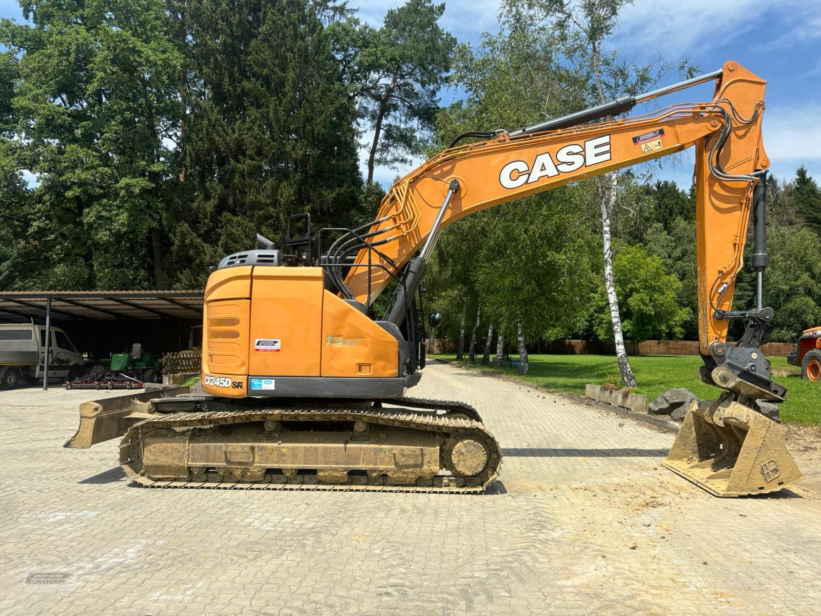 Kettenbagger Türe ait Case CX 245 DSR, Gebrauchtmaschine içinde Deutsch - Goritz (resim 2)