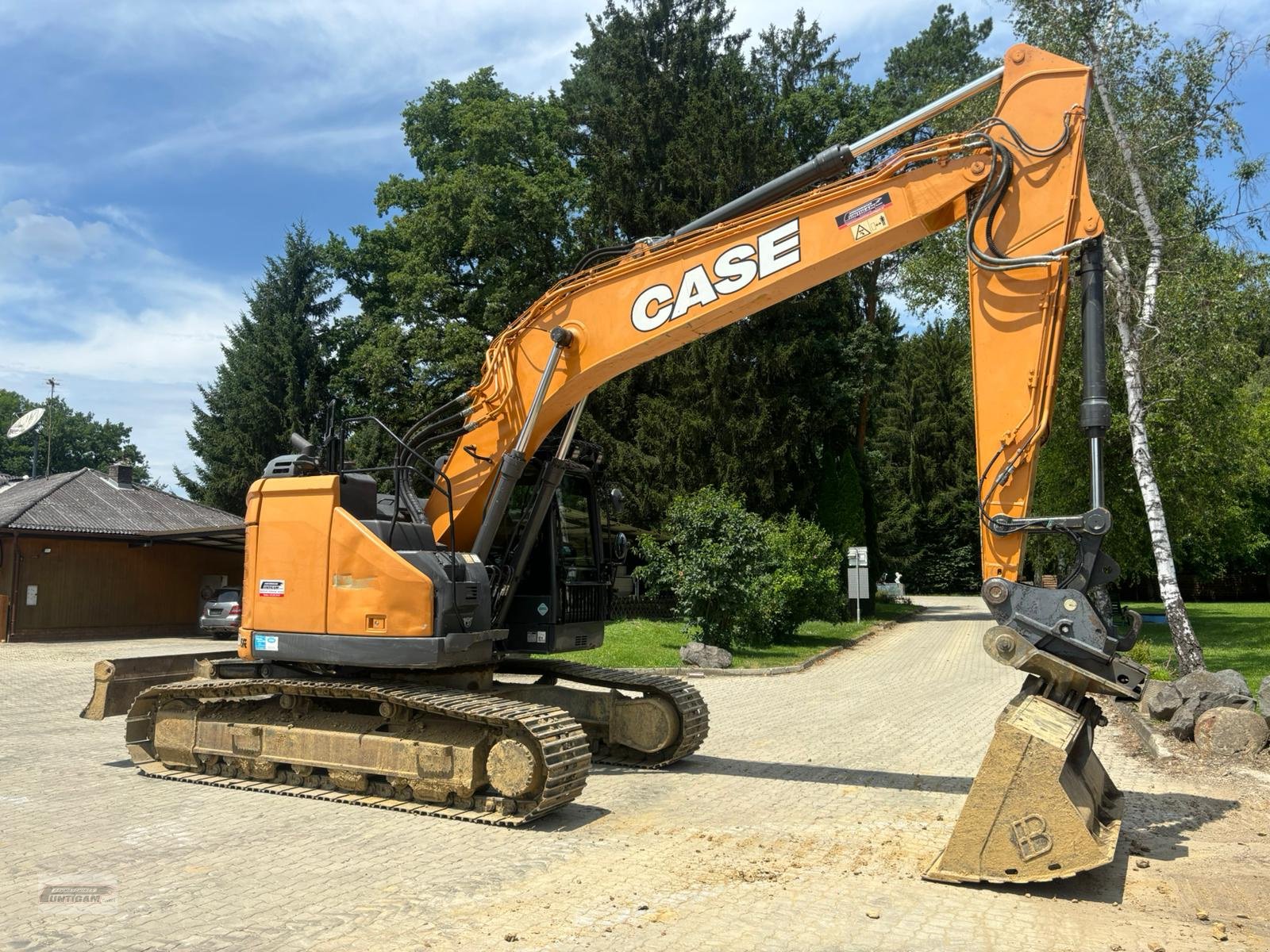 Kettenbagger typu Case CX 245 DSR, Gebrauchtmaschine w Deutsch - Goritz (Zdjęcie 4)