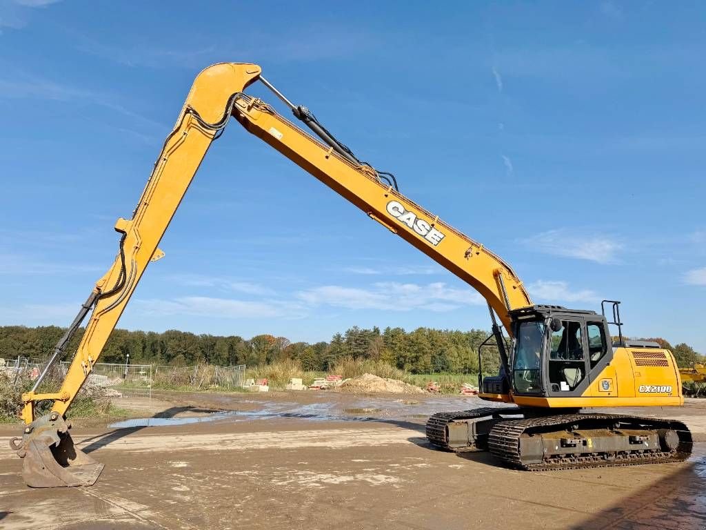 Kettenbagger Türe ait Case CX210D - 15 Meter Long Reach, Gebrauchtmaschine içinde Veldhoven (resim 1)