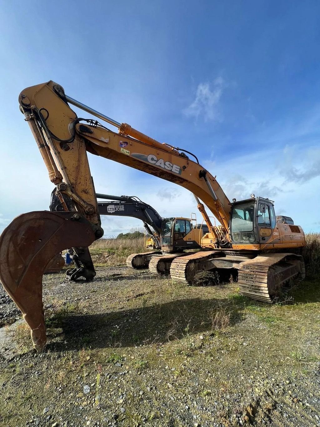 Kettenbagger tip Case CX460, Gebrauchtmaschine in Wevelgem (Poză 3)