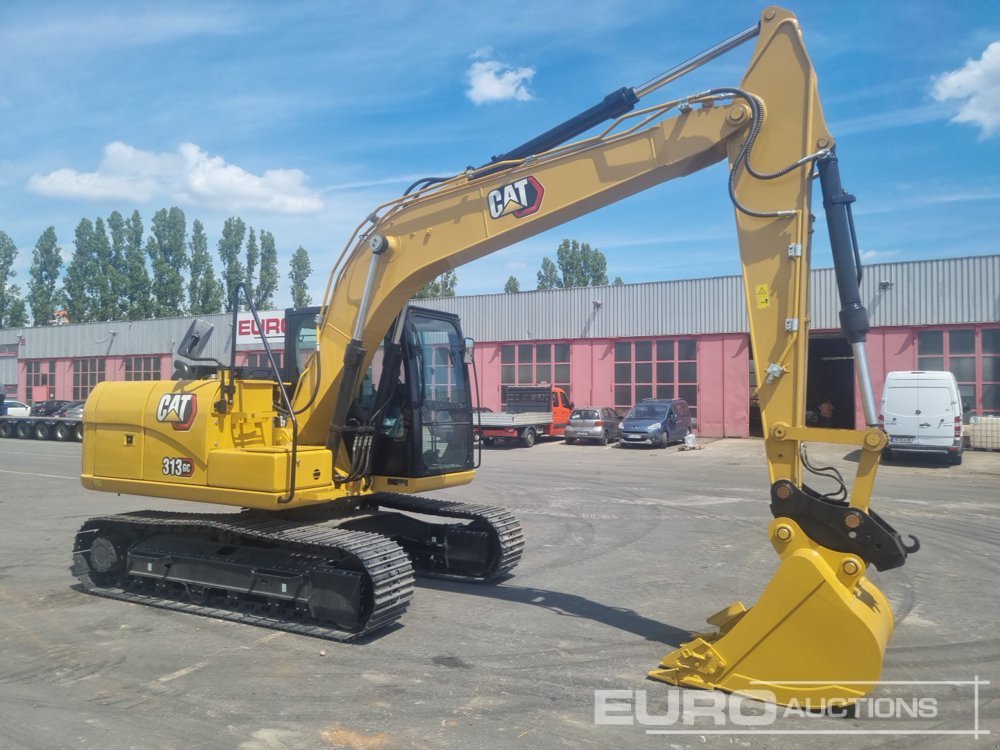 Kettenbagger del tipo CAT 313GC, Neumaschine en Dormagen (Imagen 3)