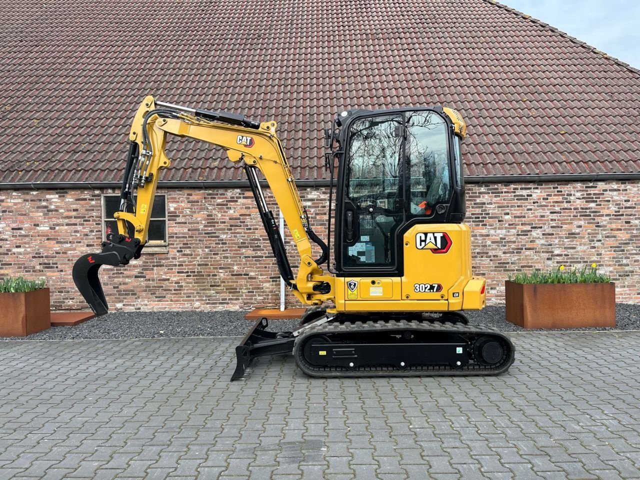 Kettenbagger del tipo Caterpillar 302.7 CR, Gebrauchtmaschine en Nijelamer (Imagen 1)