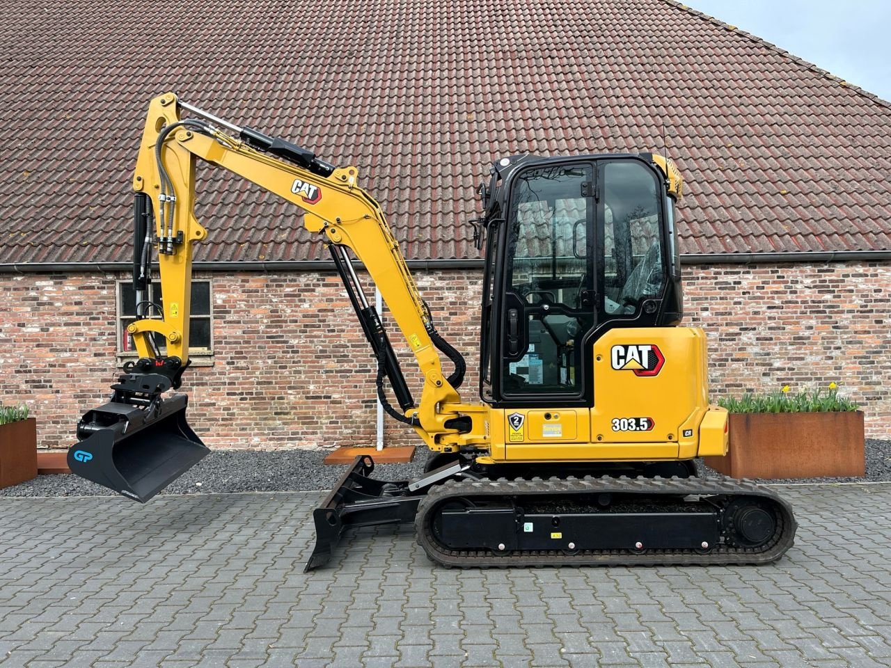 Kettenbagger del tipo Caterpillar 303.5 CR, Gebrauchtmaschine en Nijelamer (Imagen 1)