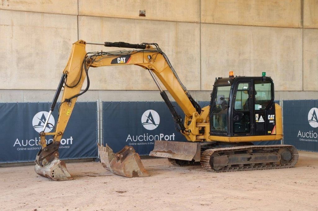 Kettenbagger des Typs Caterpillar 308E2CR, Gebrauchtmaschine in Antwerpen (Bild 10)