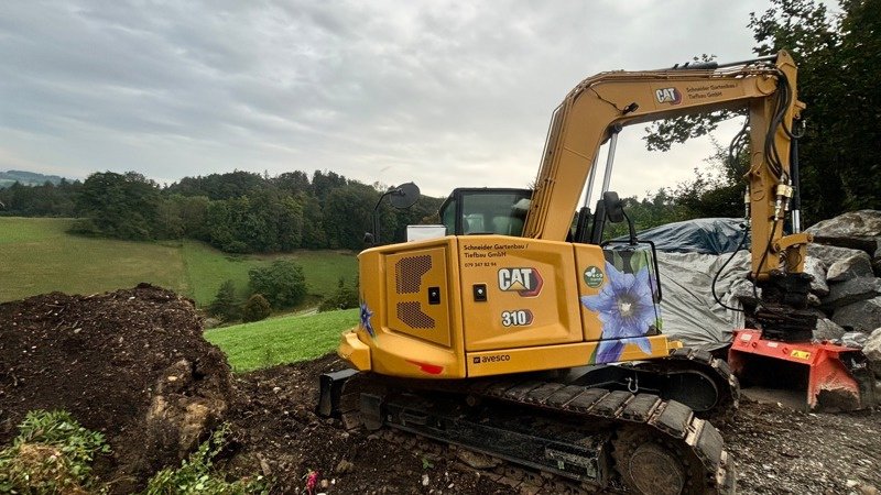 Kettenbagger des Typs Caterpillar 310, Gebrauchtmaschine in Hinterfultigen (Bild 2)