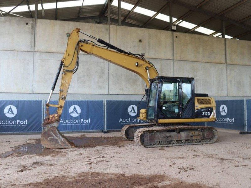 Kettenbagger del tipo Caterpillar 312D, Gebrauchtmaschine en Antwerpen (Imagen 1)