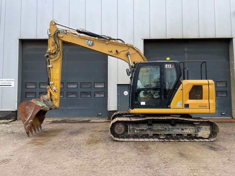 Kettenbagger van het type Caterpillar 313 07B HEX EU - CE-certified, / EPA Tier4F / Hammerlines, Gebrauchtmaschine in Velddriel (Foto 1)