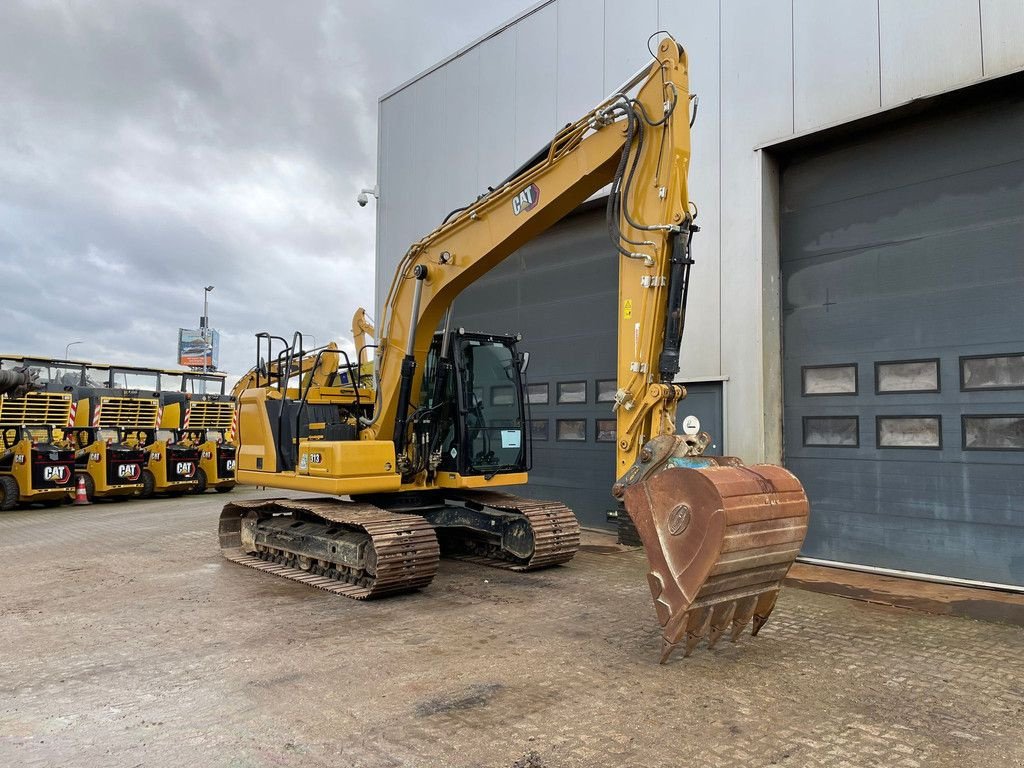 Kettenbagger of the type Caterpillar 313 - CE-certified, / EPA Tier4F / Hammerlines, Gebrauchtmaschine in Velddriel (Picture 8)