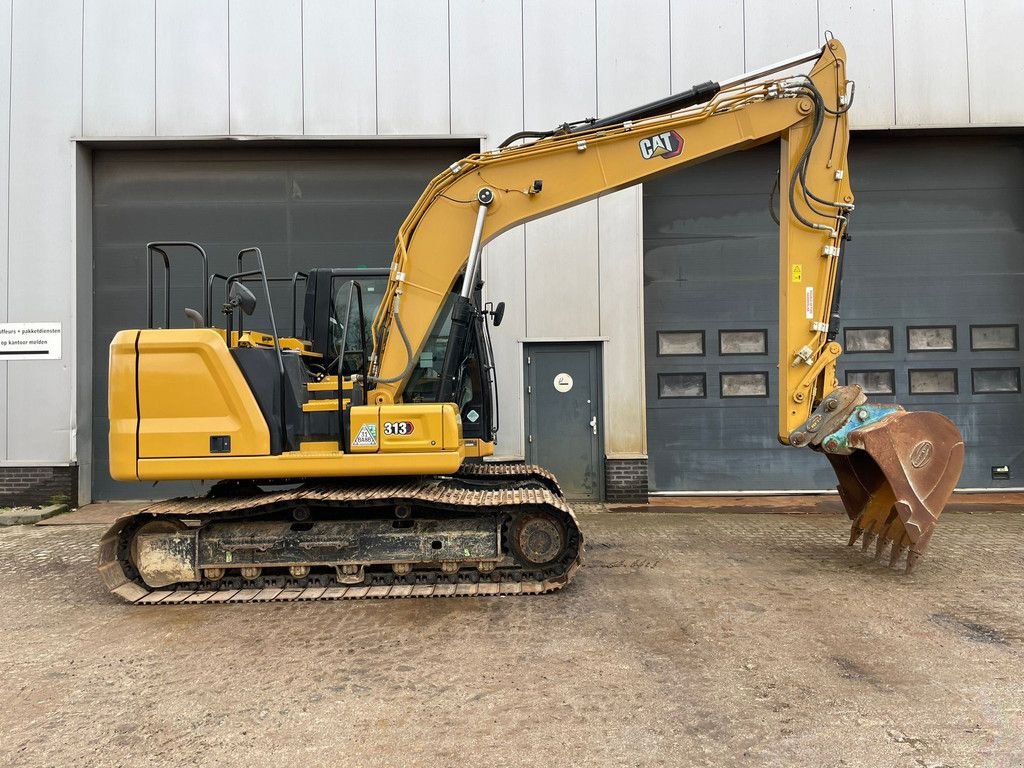 Kettenbagger of the type Caterpillar 313 - CE-certified, / EPA Tier4F / Hammerlines, Gebrauchtmaschine in Velddriel (Picture 7)