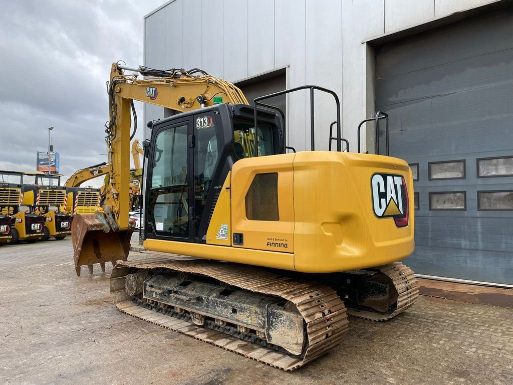 Kettenbagger of the type Caterpillar 313 - CE-certified, / EPA Tier4F / Hammerlines, Gebrauchtmaschine in Velddriel (Picture 2)