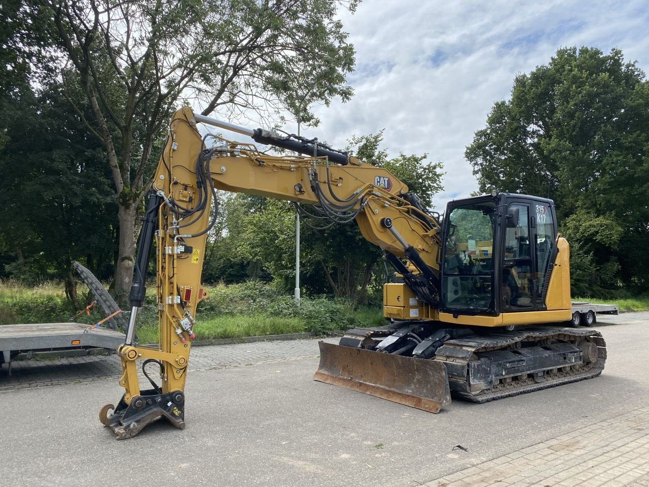 Kettenbagger del tipo Caterpillar 315 Next gen, Gebrauchtmaschine In Doetinchem (Immagine 1)