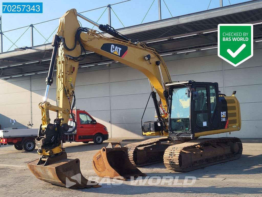 Kettenbagger van het type Caterpillar 316 E L 316EL, Gebrauchtmaschine in Veghel (Foto 1)