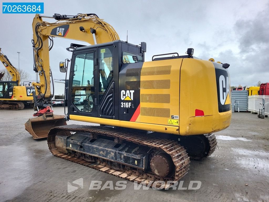 Kettenbagger Türe ait Caterpillar 316 F L 2 BUCKETS, Gebrauchtmaschine içinde Veghel (resim 2)