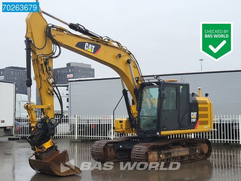 Kettenbagger del tipo Caterpillar 316 F L NOVOATRON, Gebrauchtmaschine In Veghel