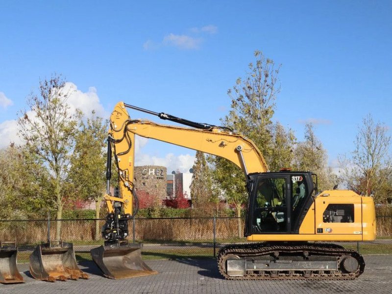 Kettenbagger del tipo Caterpillar 317 07B ROTOTILT 3X BUCKET 648 HOUR FULL OPTION, Gebrauchtmaschine In Marknesse