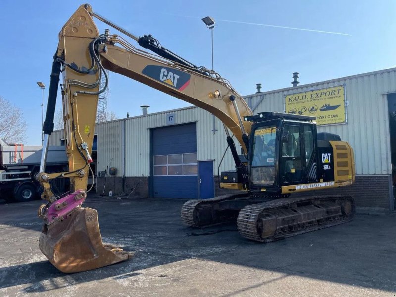 Kettenbagger van het type Caterpillar 320 EL Track Excavator Hammer Line Good Condition, Gebrauchtmaschine in 'S-Hertogenbosch (Foto 1)