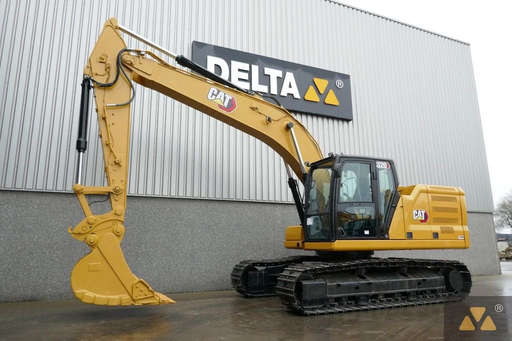 Kettenbagger Türe ait Caterpillar 320, Gebrauchtmaschine içinde Zevenbergen (resim 3)